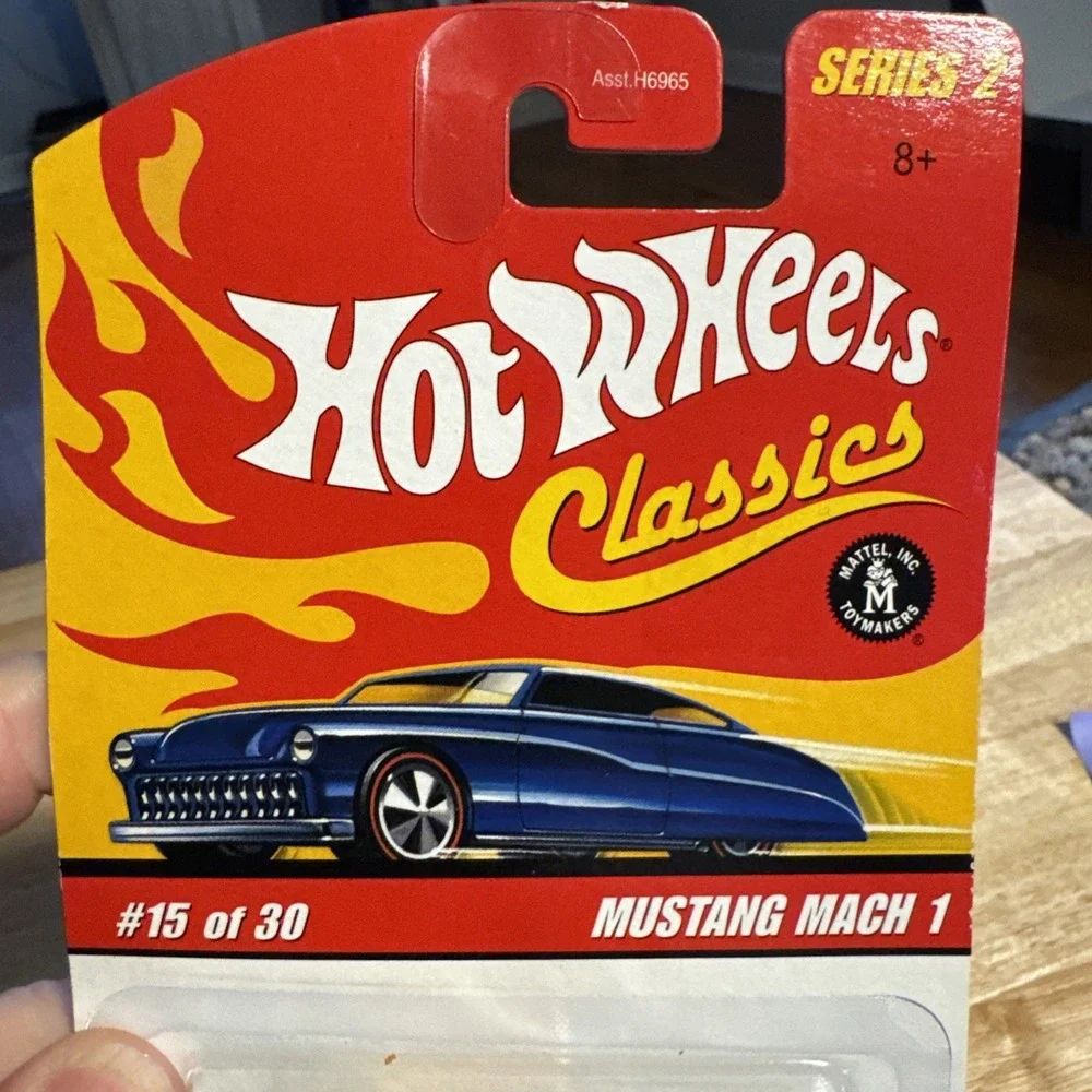 Hot Wheels Classics Series 2 #15/30 Mustang Mach 1 - Spectraflame Orange